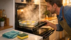 Oven schoonmaken met stoom: zo verwijder je aangekoekt vet zonder schrobben