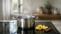 Laat je huis fris ruiken met citroenschil en kaneel zonder spuitbus