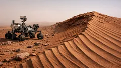 Perseverance ontdekt ‘Hazyview’: de 2 meter hoge zandrichel die de wind op Mars verraadt