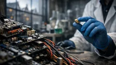 Goud terugwinnen uit elektronisch afval: zo wordt e-waste de nieuwe ‘urban mine’